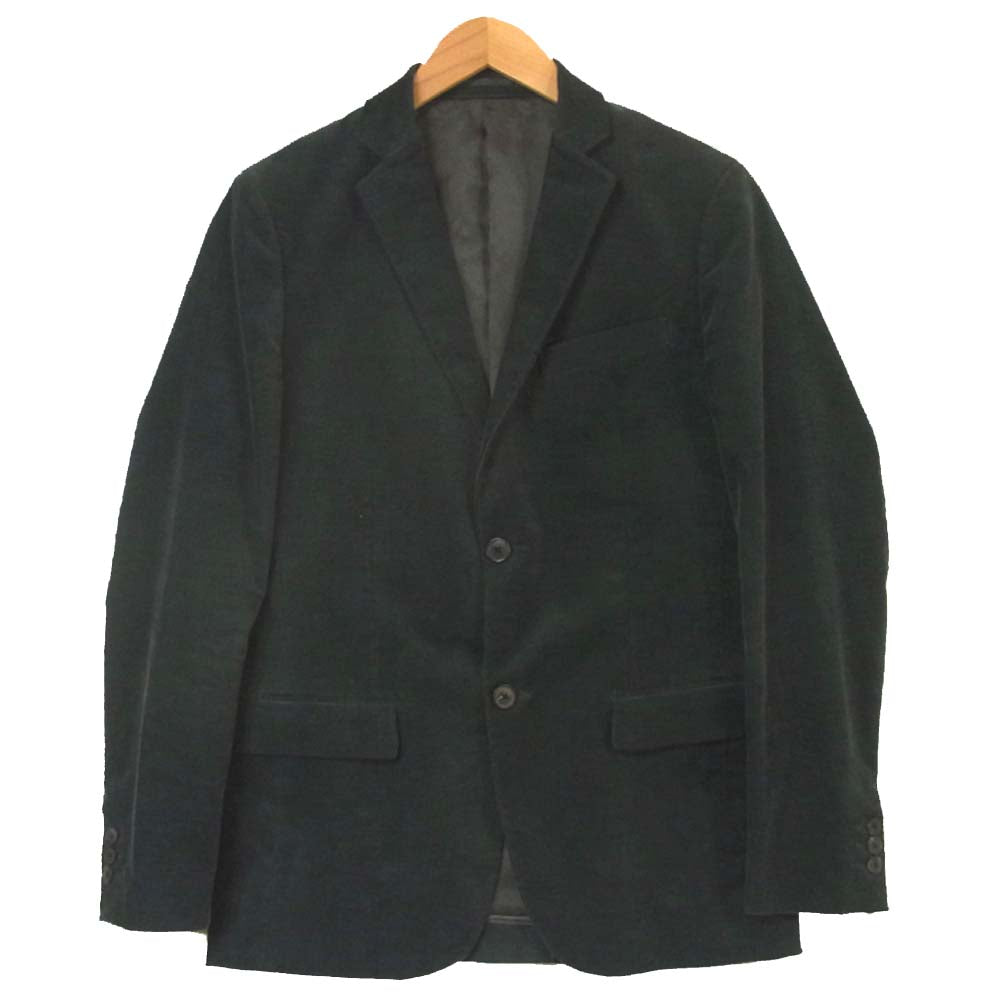 theory セオリー コーデュロイ テーラード ジャケット コットン 中国製 ブラック系 36【中古】