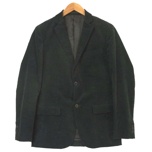 theory セオリー コーデュロイ テーラード ジャケット コットン 中国製 ブラック系 36【中古】