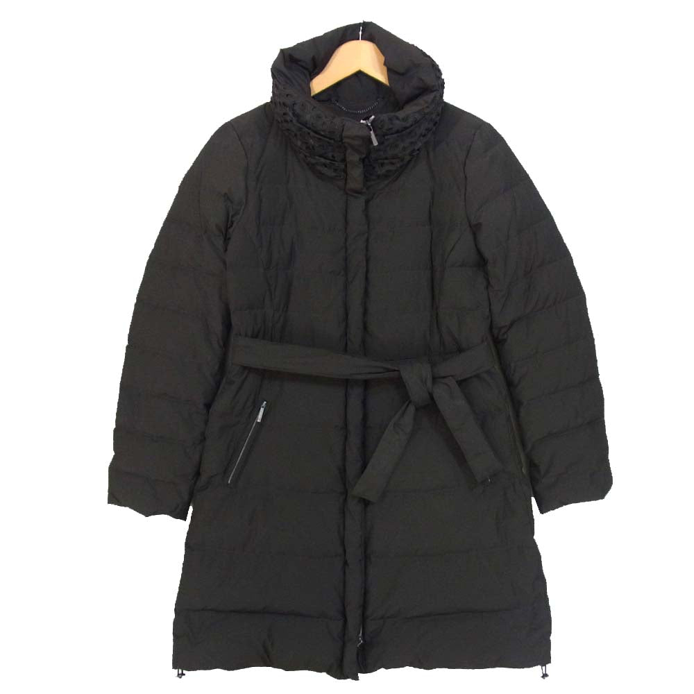 MAX MARA マックスマーラ WEEKEND ベルト付き ダウンコート グレーブラウン系 38【中古】