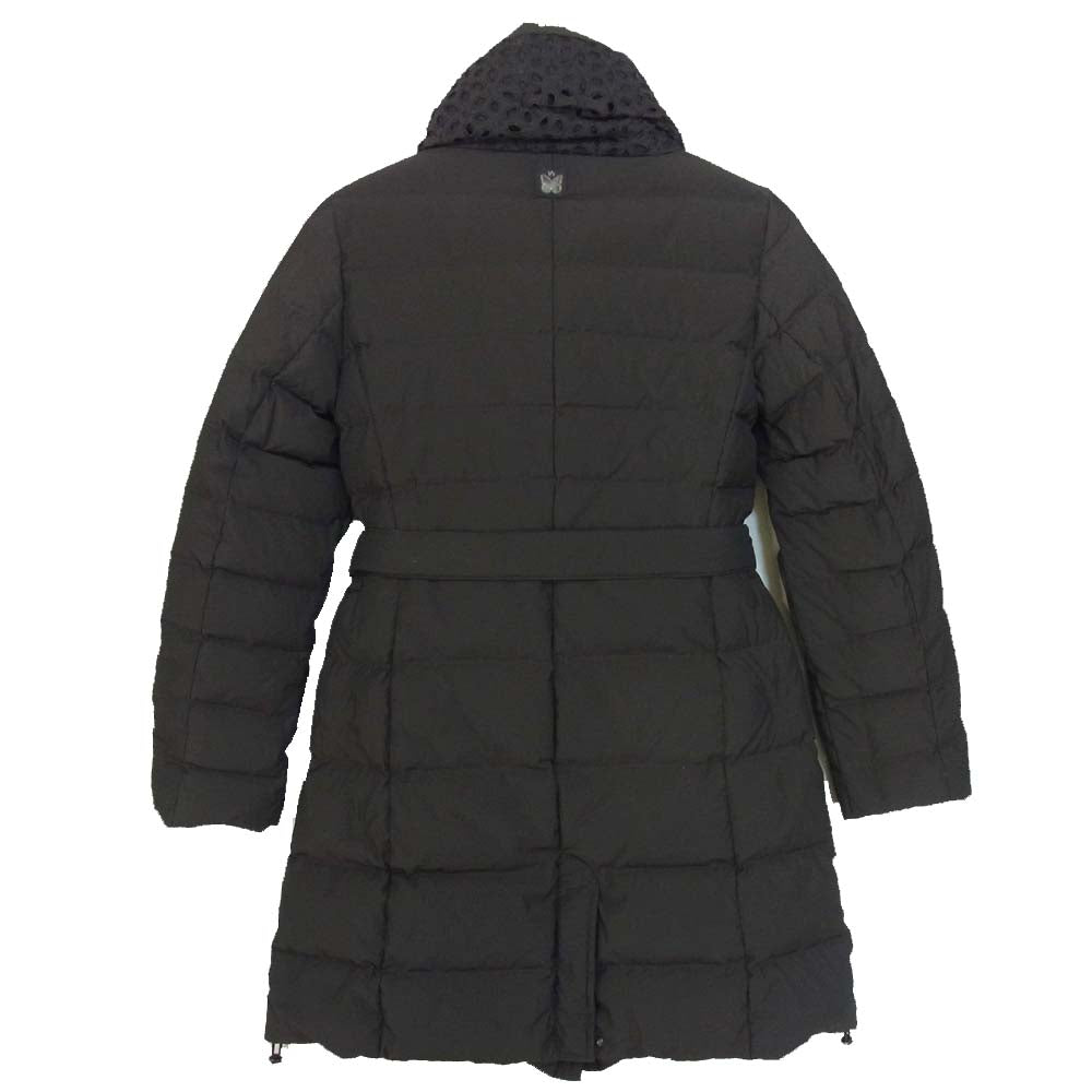 MAX MARA マックスマーラ WEEKEND ベルト付き ダウンコート グレーブラウン系 38【中古】