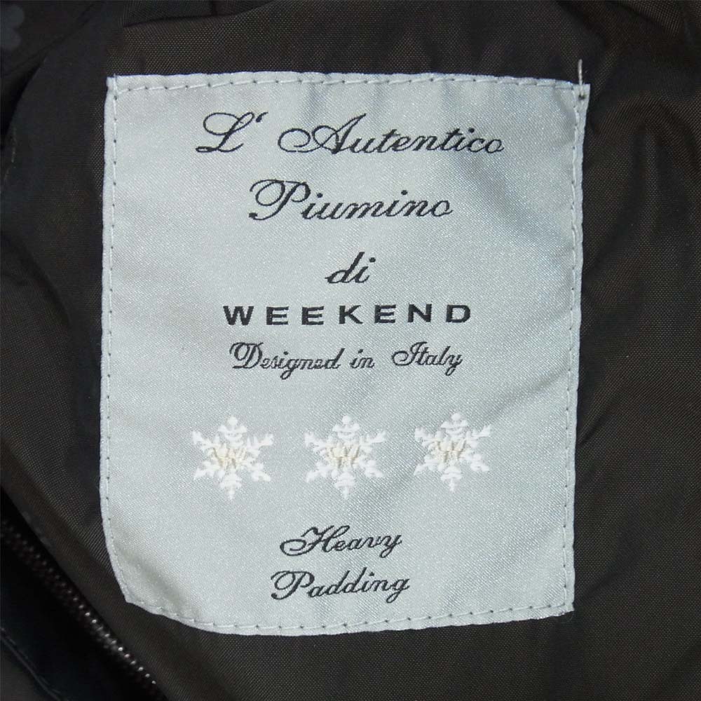 MAX MARA マックスマーラ WEEKEND ベルト付き ダウンコート グレーブラウン系 38【中古】