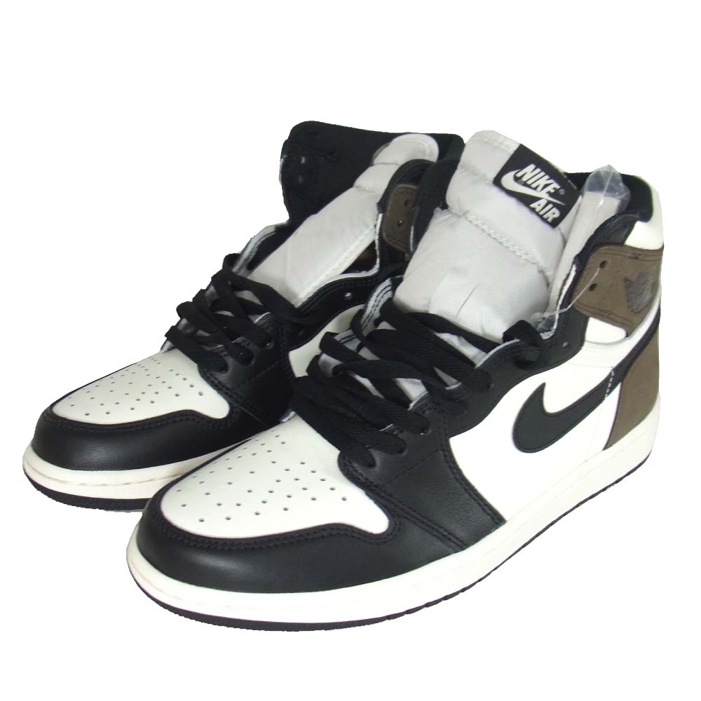 NIKE ナイキ 555088-105 Jordan 1 Retro High OG Dark Mocha エアジョーダン1 レトロ ハイ ホワイト系 27cm【新古品】【未使用】【中古】