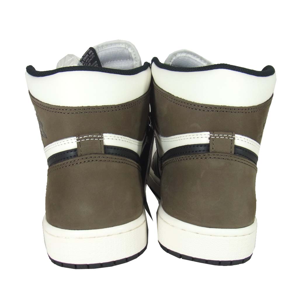 NIKE ナイキ 555088-105 Jordan 1 Retro High OG Dark Mocha エアジョーダン1 レトロ ハイ ホワイト系 27cm【新古品】【未使用】【中古】