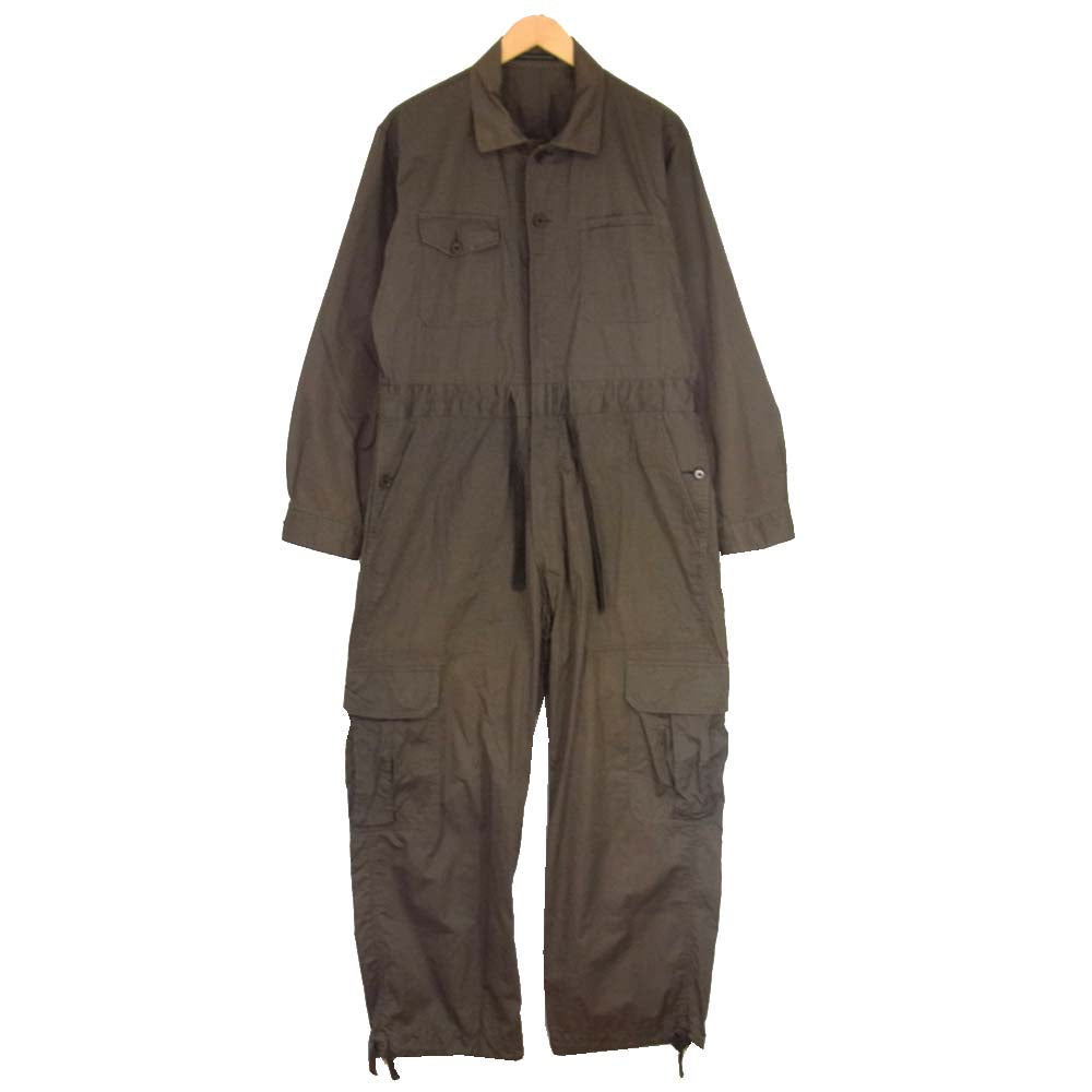 Yohji Yamamoto ヨウジヤマモト ワイズ Y's MV-D01-016 コットン ミリタリー ツナギ カーキ系 3【中古】