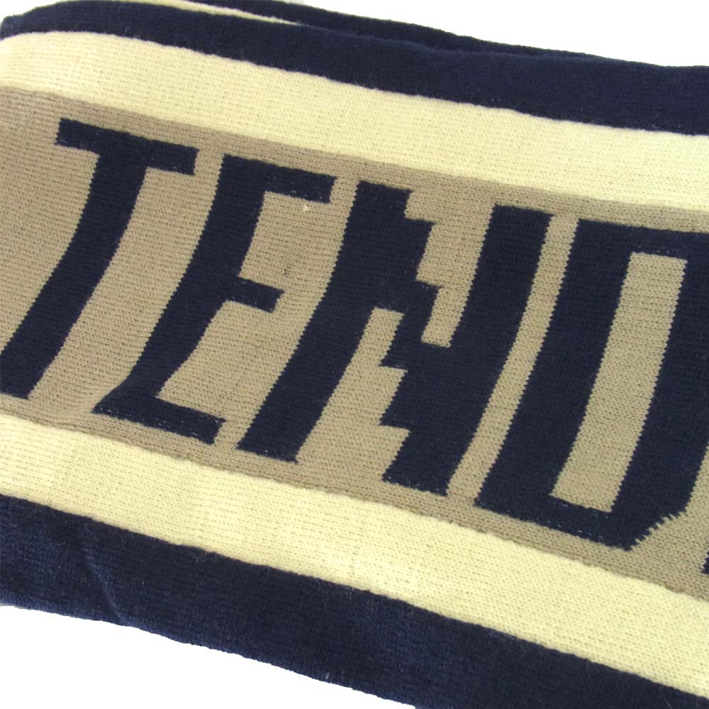 TENDERLOIN テンダーロイン T-KNIT SCARF TDL マフラー ネイビー×グレー系【中古】