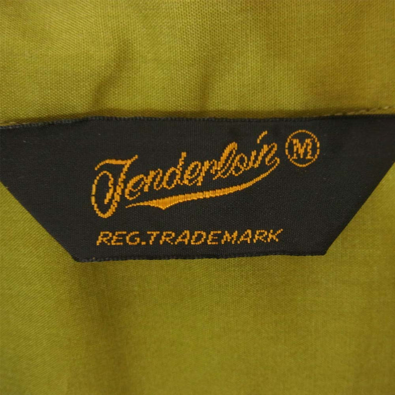 TENDERLOIN テンダーロイン 18SS T-GUAYABERA SHT L/S キューバ 長袖 シャツ ネイビー系 S