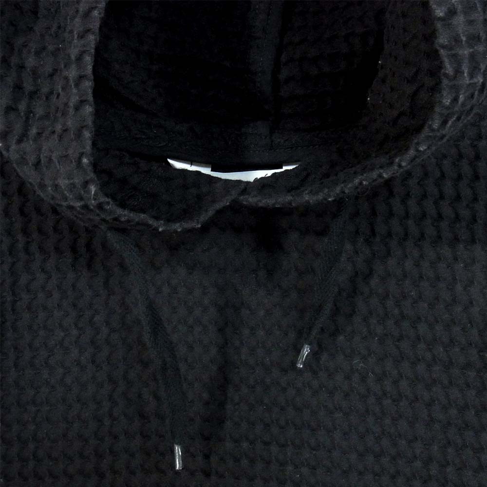 TENDERLOIN テンダーロイン T-CLUB HOODED ワッフル プルオーバー パーカー ブラック系 S【中古】