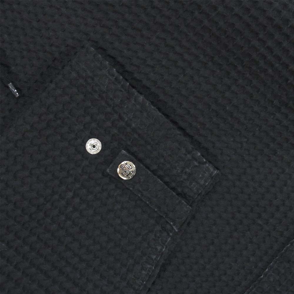 TENDERLOIN テンダーロイン T-CLUB HOODED ワッフル プルオーバー パーカー ブラック系 S【中古】