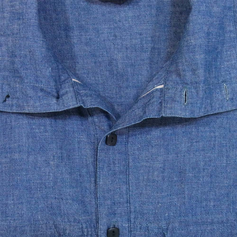 TENDERLOIN テンダーロイン T-HIGH NECK CHAMBRAY SHT インディゴブルー系 M【中古】