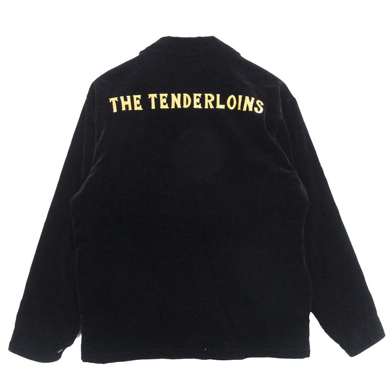 TENDERLOIN テンダーロイン T-SOUVENIR JKT V ベロア スーベニア ジャケット ブラック系 S【中古】