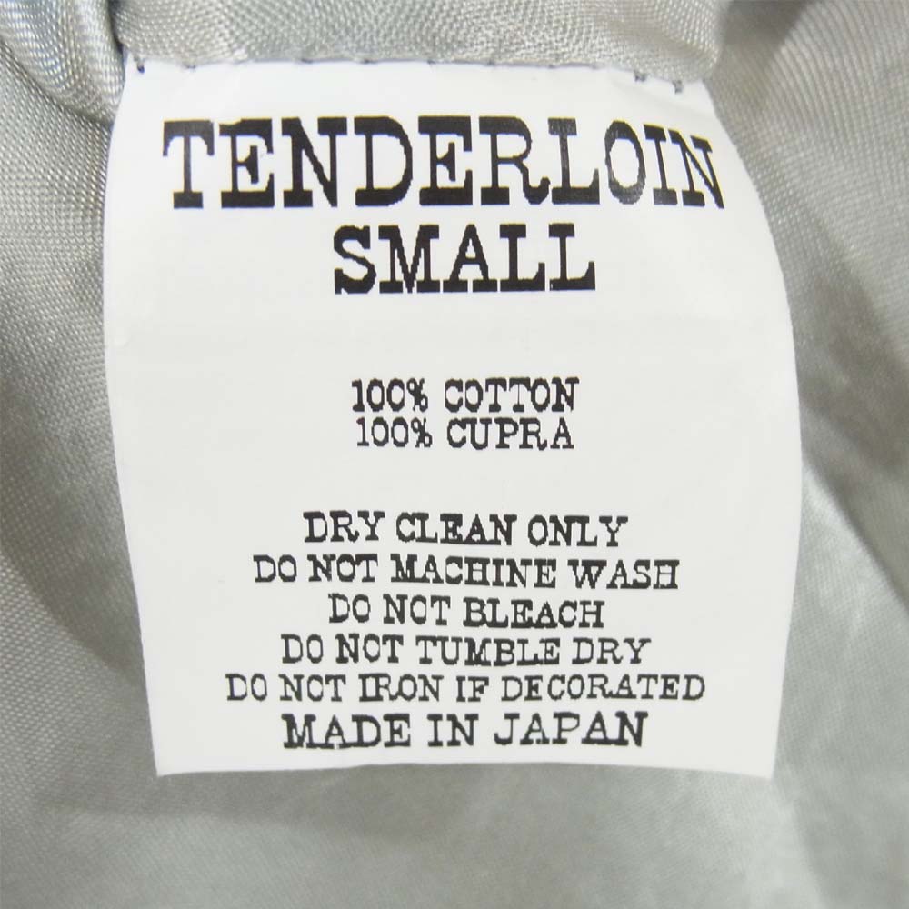 TENDERLOIN テンダーロイン T-SOUVENIR JKT V ベロア スーベニア ジャケット ブラック系 S【中古】
