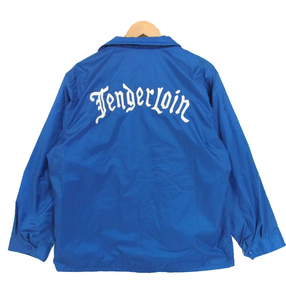 TENDERLOIN テンダーロイン 16AW T-NYLON COACH JKT ナイロン コーチジャケット ブルー系 S【美品】【中古】