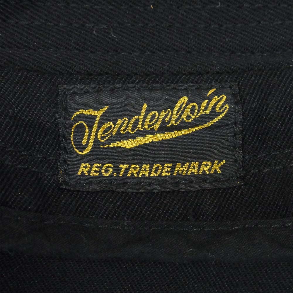TENDERLOIN テンダーロイン T-WORK JKT ノーカラー ワークジャケット ブラック系 L【美品】【中古】