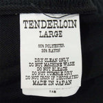 TENDERLOIN テンダーロイン T-WORK JKT ノーカラー ワークジャケット ブラック系 L【美品】【中古】