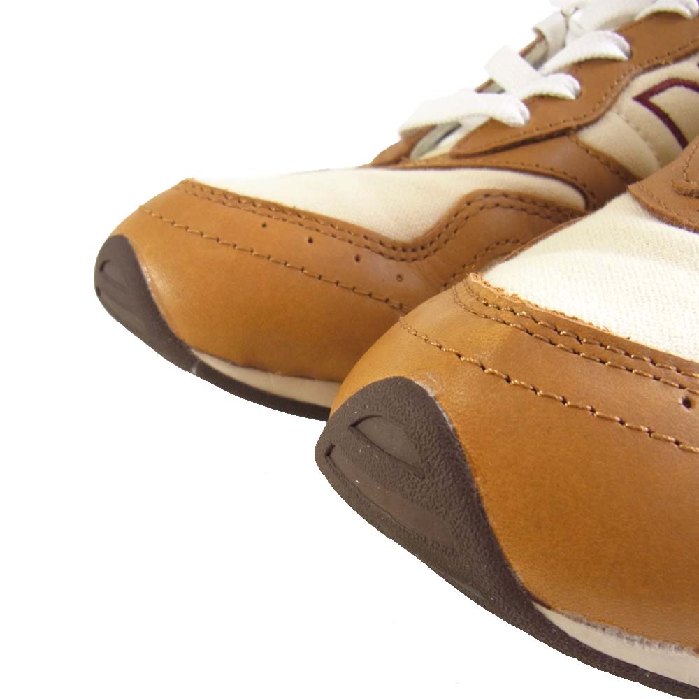 NEW BALANCE ニューバランス RC205BY ビューティアンドユース BEAUTY&YOUTH UNITED ARROWS 別注 SNK スエード ローカット スニーカー ベージュ系 25㎝【中古】