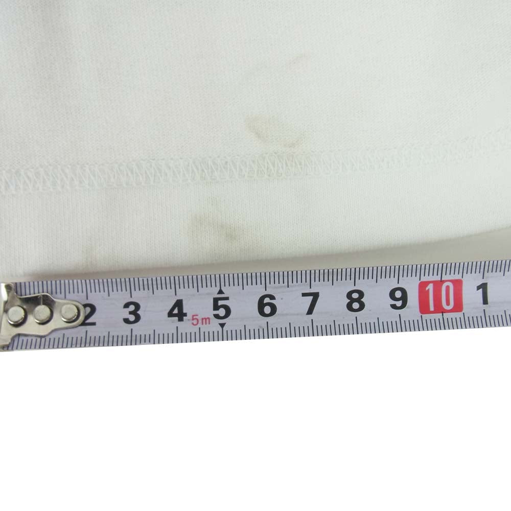 Sacai サカイ 19AW 19-0004S Melting Pot T-shirts プリント 半袖 Tシャツ コットン ホワイト系 1【美品】【中古】