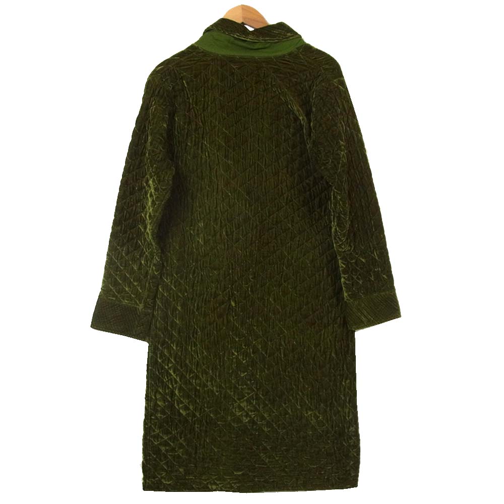 ヴィドヴァンスター VELVET COAT JAIPUR ベルベット キルティング ジャケット カーキ系 S【新古品】【未使用】【中古】