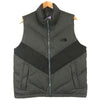 THE NORTH FACE ノースフェイス PURPLE LABEL Cotton Down Vest パープル レーベル コットン ダウン ベスト グレー系 S【中古】