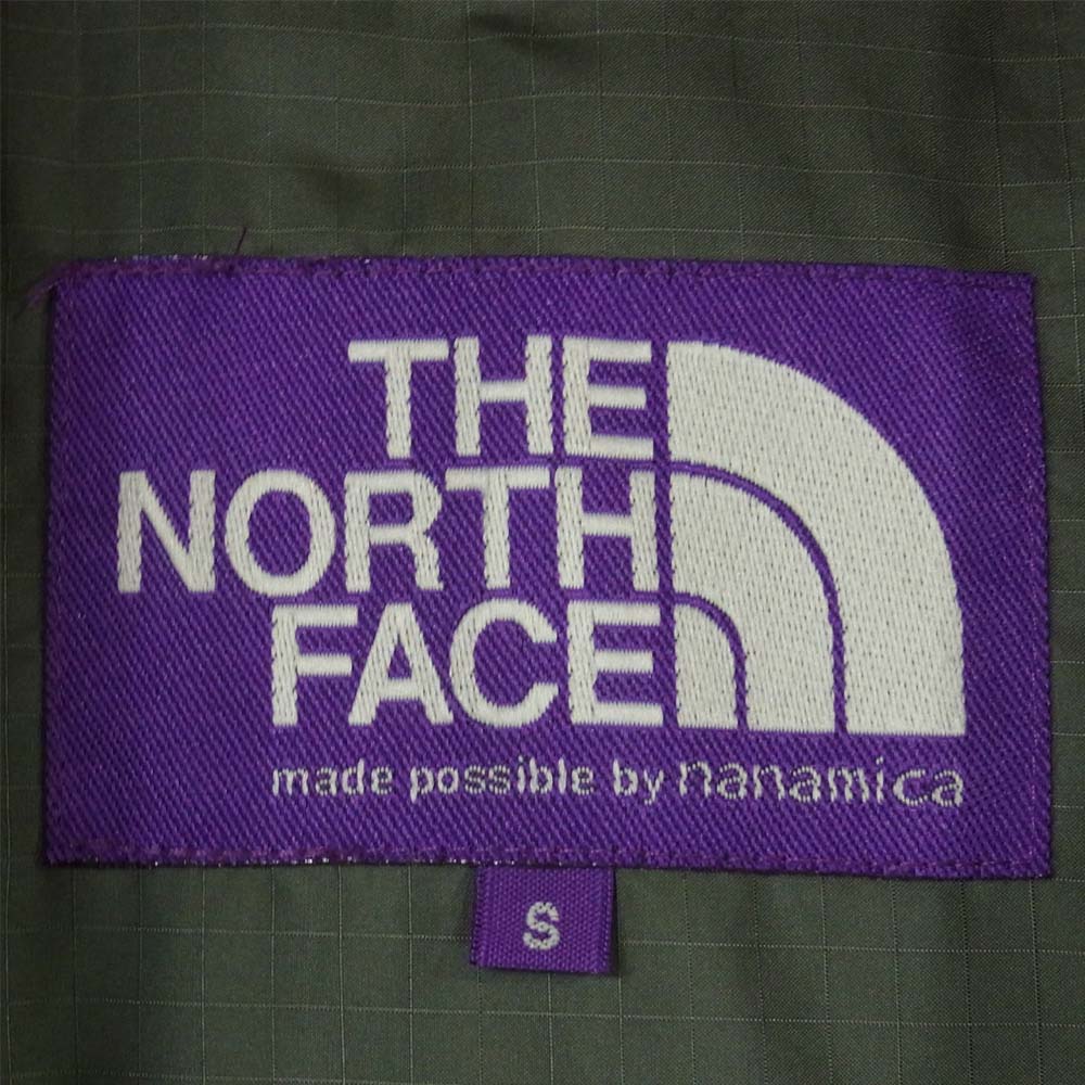 THE NORTH FACE ノースフェイス PURPLE LABEL Cotton Down Vest パープル レーベル コットン ダウン ベスト グレー系 S【中古】