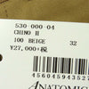 アナトミカ 530-000-04 CHINO II チノ ツイル コットン パンツ ベージュ系 32【新古品】【未使用】【中古】