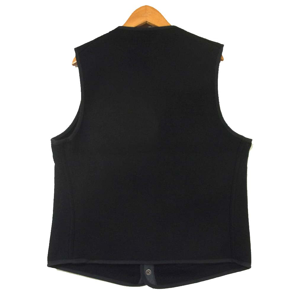 アナトミカ 530-522-08 BROWNS BEACH VEST ビーチ クロス ベスト ダークネイビー系 42【極上美品】【中古】