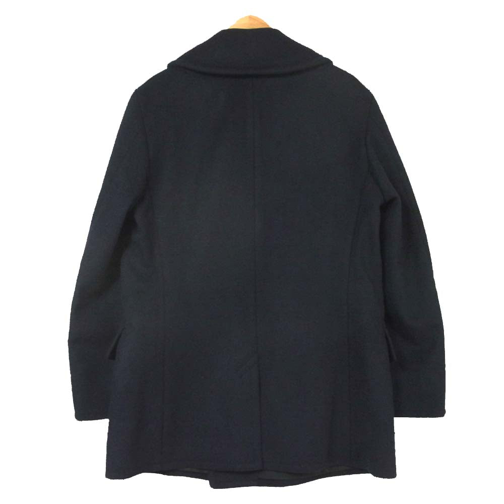 アナトミカ 19AW 530-522-04 Pea Coat Pコート ウール 日本製 ネイビー系 42【新古品】【未使用】【中古】
