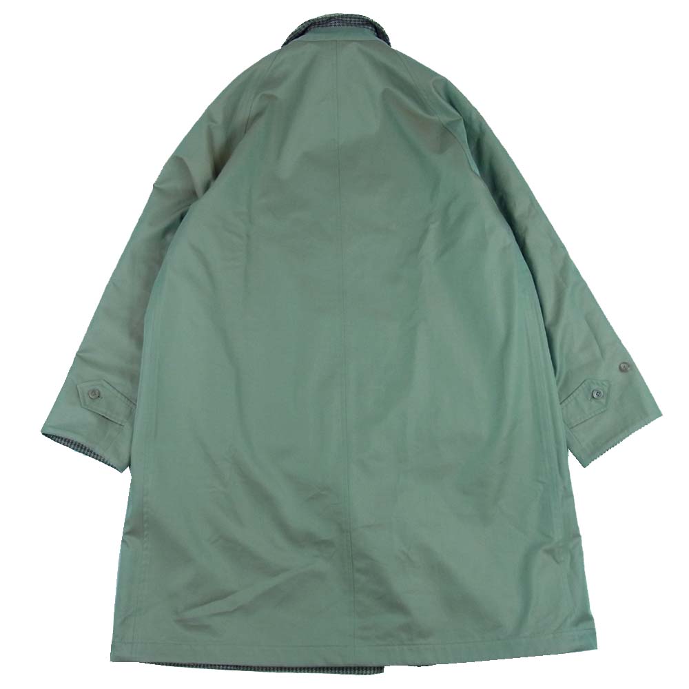 アナトミカ 20AW 530-552-02 SINGLE RAGLAN 2 S-P GABARDINE リバーシブル シングル ラグラン コート モスグリーン系 44【新古品】【未使用】【中古】