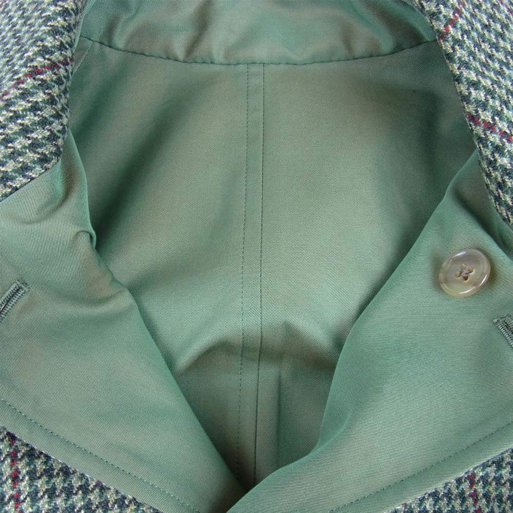 アナトミカ 20AW 530-552-02 SINGLE RAGLAN 2 S-P GABARDINE リバーシブル シングル ラグラン コート モスグリーン系 44【新古品】【未使用】【中古】