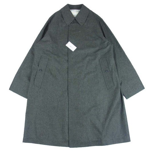 アナトミカ 530-542-03 SINGLE RAGLAN VII LODEN シングル ラグラン ローデン コート OLIVE 44【新古品】【未使用】【中古】
