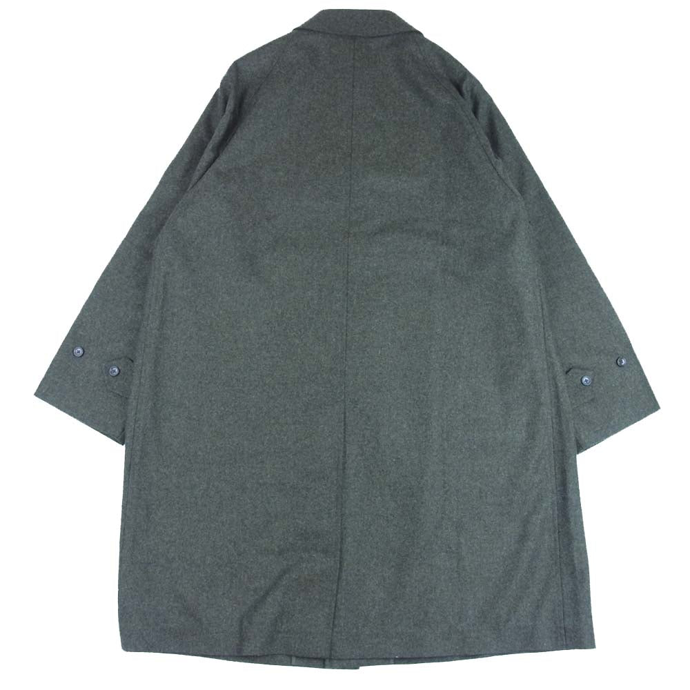 アナトミカ 530-542-03 SINGLE RAGLAN VII LODEN シングル ラグラン ローデン コート OLIVE 44【新古品】【未使用】【中古】