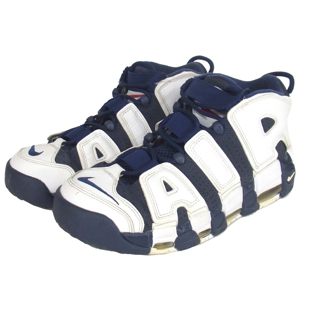 NIKE ナイキ 414962-401 AIR MORE UPTEMPO OLYMPIC エア モアアップテンポ オリンピック ホワイト系 26.5cm【中古】