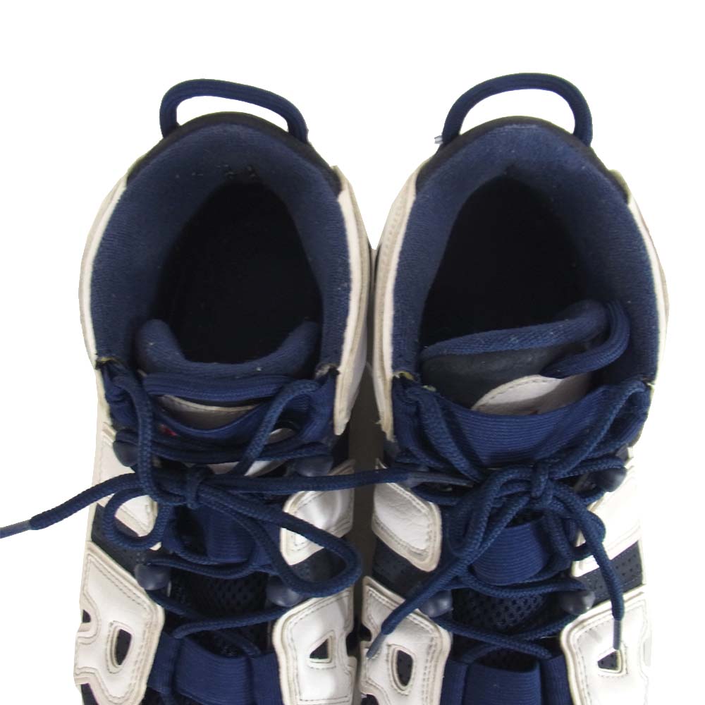 NIKE ナイキ 414962-401 AIR MORE UPTEMPO OLYMPIC エア モアアップテンポ オリンピック ホワイト系 26.5cm【中古】
