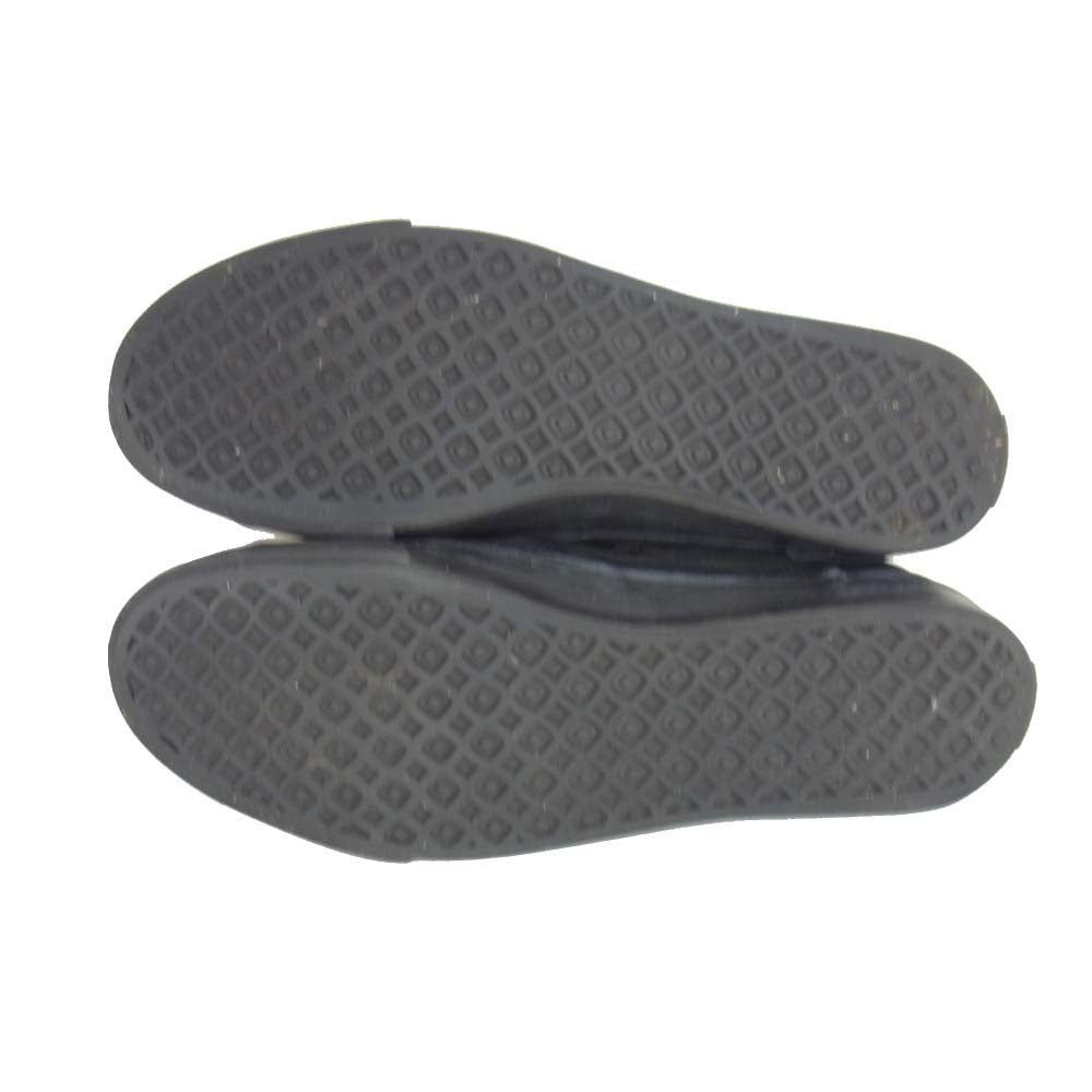 WTAPS ダブルタップス 151MSDT-FW03 SHOES COTTON VELVETEEN SLIP ON ベロア スリッポン  ブラック系 25cm程度【中古】