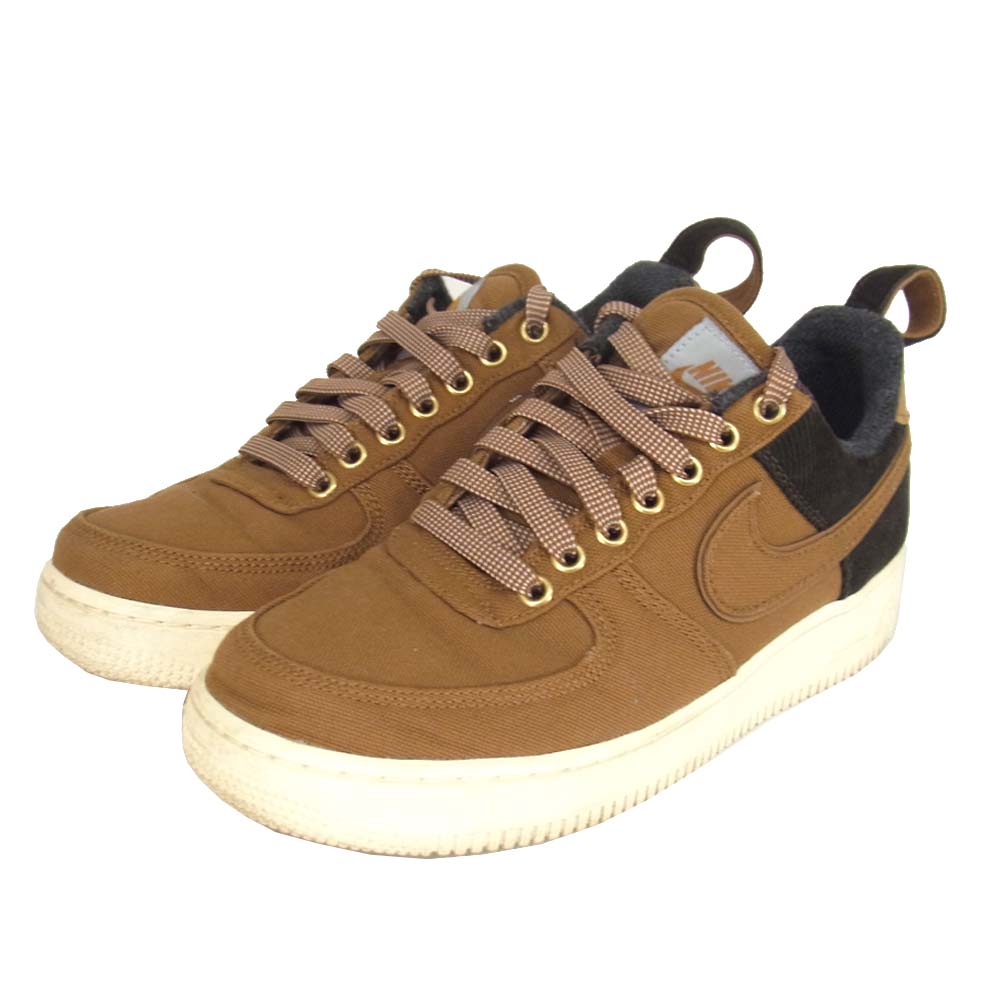 NIKE ナイキ AV4113-200 カーハート Carhartt AIR FORCE 1 07 PRM WIP エアフォース ワン ブラウン系 25.5cm【中古】
