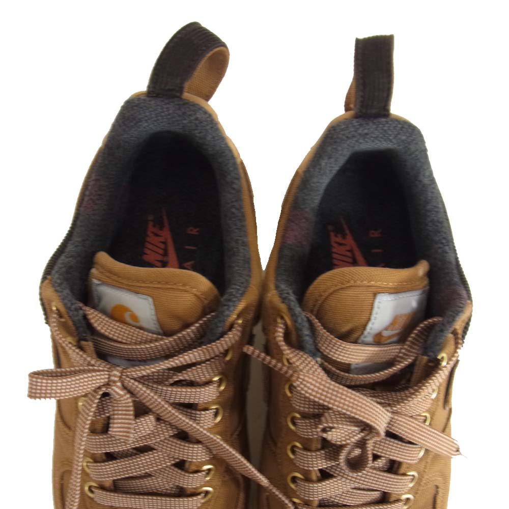NIKE ナイキ AV4113-200 カーハート Carhartt AIR FORCE 1 07 PRM WIP エアフォース ワン ブラウン系 25.5cm【中古】