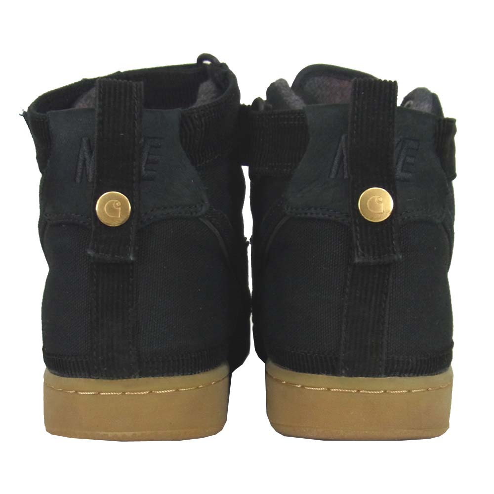 NIKE ナイキ AV4115-001 カーハート Carhartt VANDAL HIGH SUPREME PRM WIP バンダル ハイ ブラック系 25.5cm【美品】【中古】