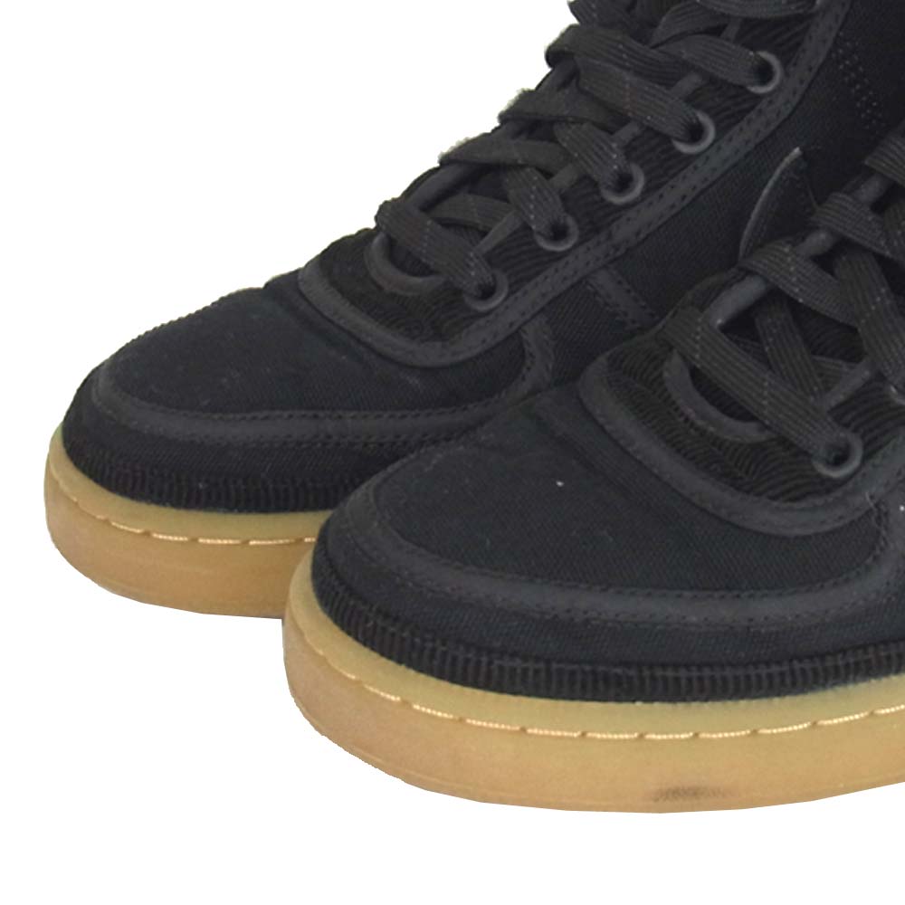 NIKE ナイキ AV4115-001 カーハート Carhartt VANDAL HIGH SUPREME PRM WIP バンダル ハイ ブラック系 25.5cm【美品】【中古】