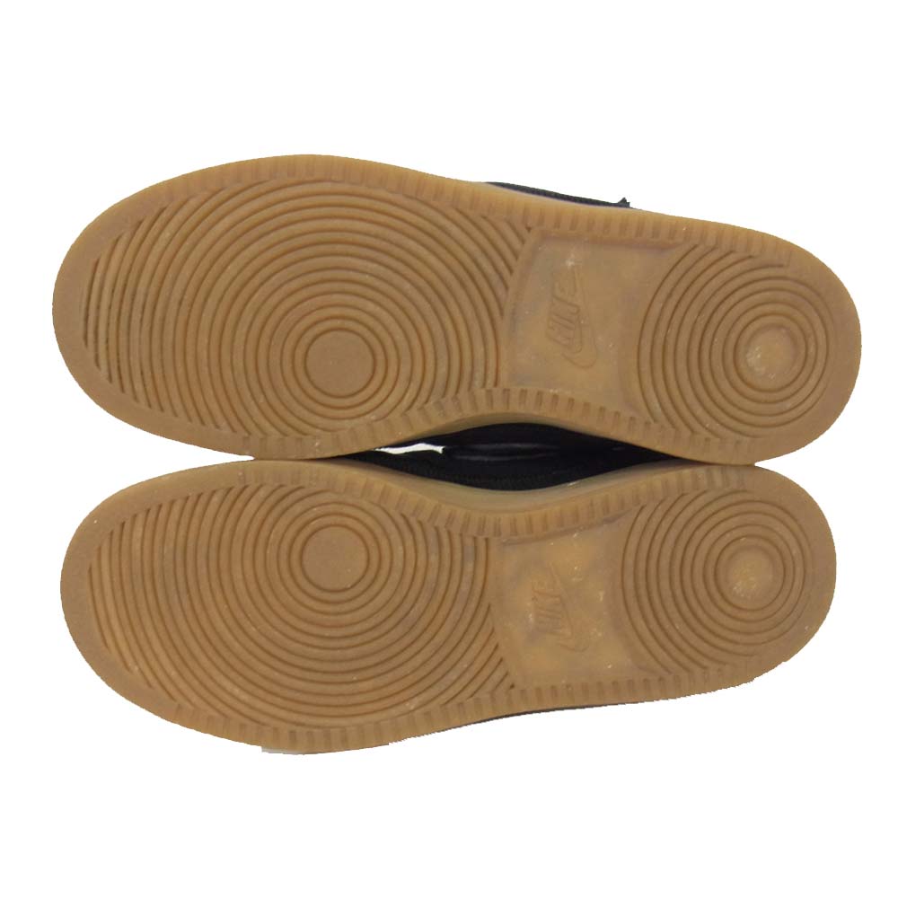 NIKE ナイキ AV4115-001 カーハート Carhartt VANDAL HIGH SUPREME PRM WIP バンダル ハイ ブラック系 25.5cm【美品】【中古】