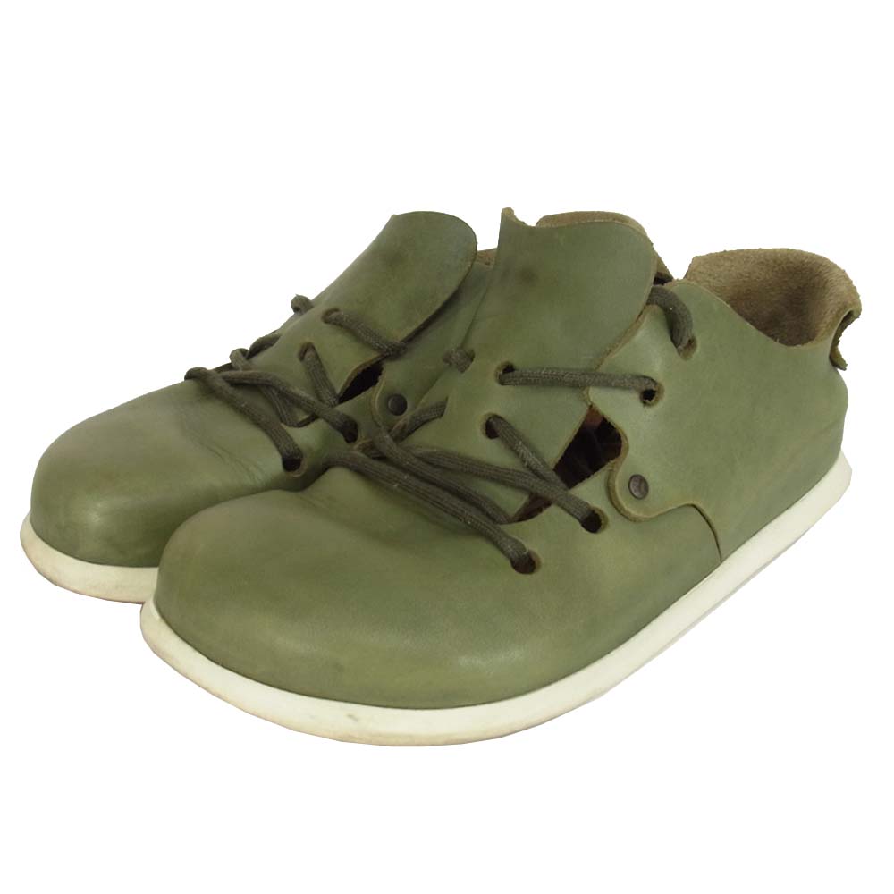 BIRKENSTOCK ビルケンシュトック MONTANA モンタナ サンダル カーキ系 38【中古】