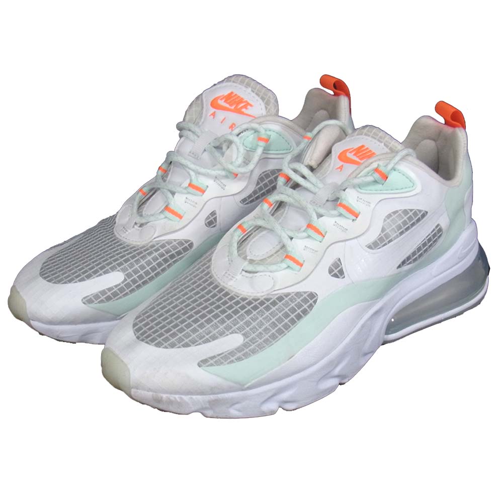 NIKE ナイキ CJ0620-100 W AIRMAX 270 REACT SE リアクト ホワイト系 25cm【中古】