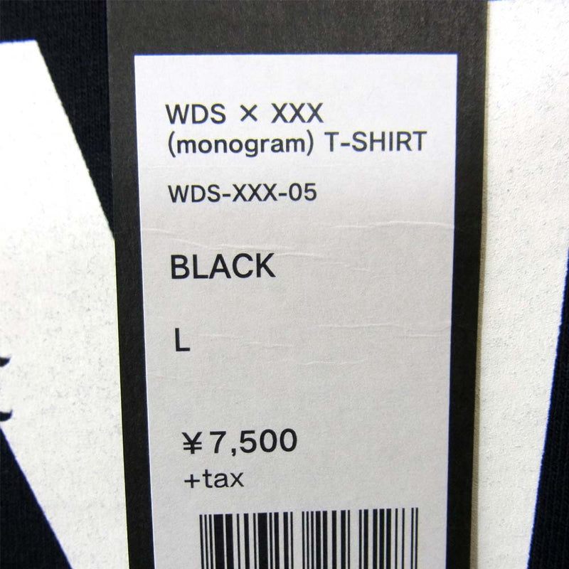ウィンダンシー ゴッドセレクション モノグラム Tシャツ XXX-05 L