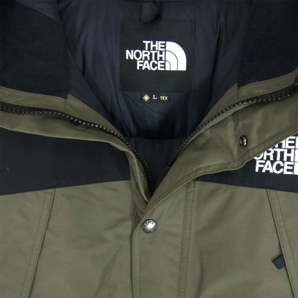 THE NORTH FACE ノースフェイス ND91930 MOUNTAIN DOWN JACKET マウンテン ダウンジャケット ニュートープ カーキ系 L【中古】