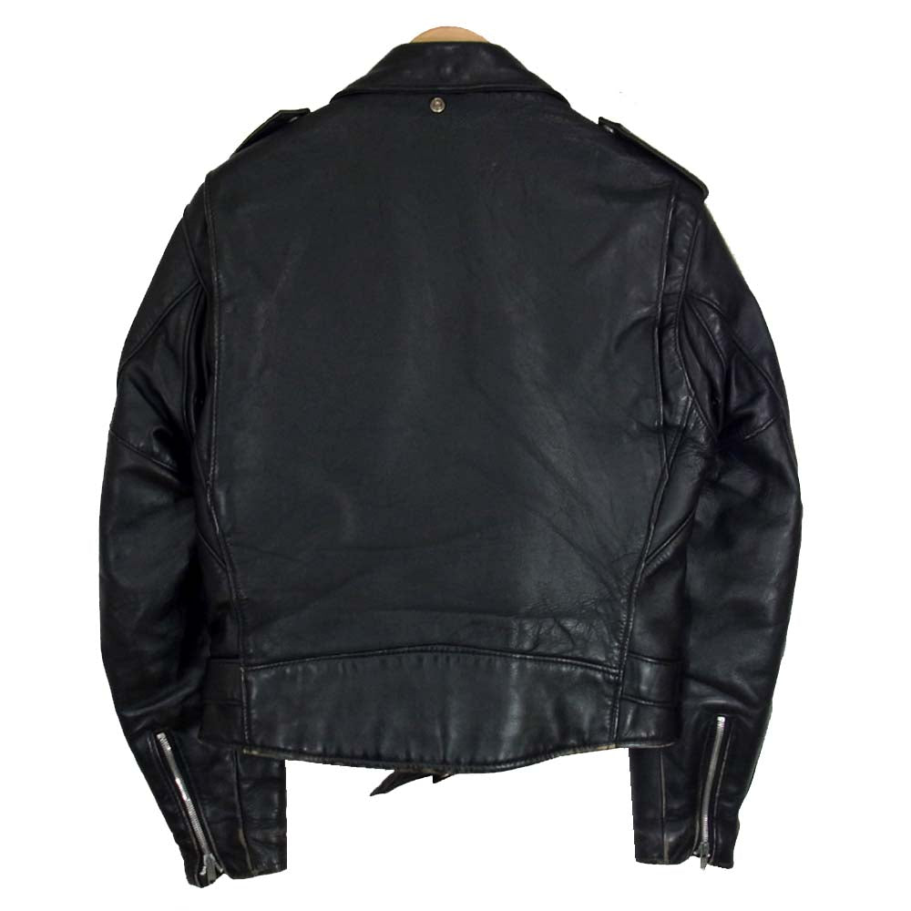 schott ショット ダブル ライダース ブラック系 38【中古】