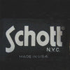 schott ショット シングル ライダース ライナー付き ブラック系 38【中古】