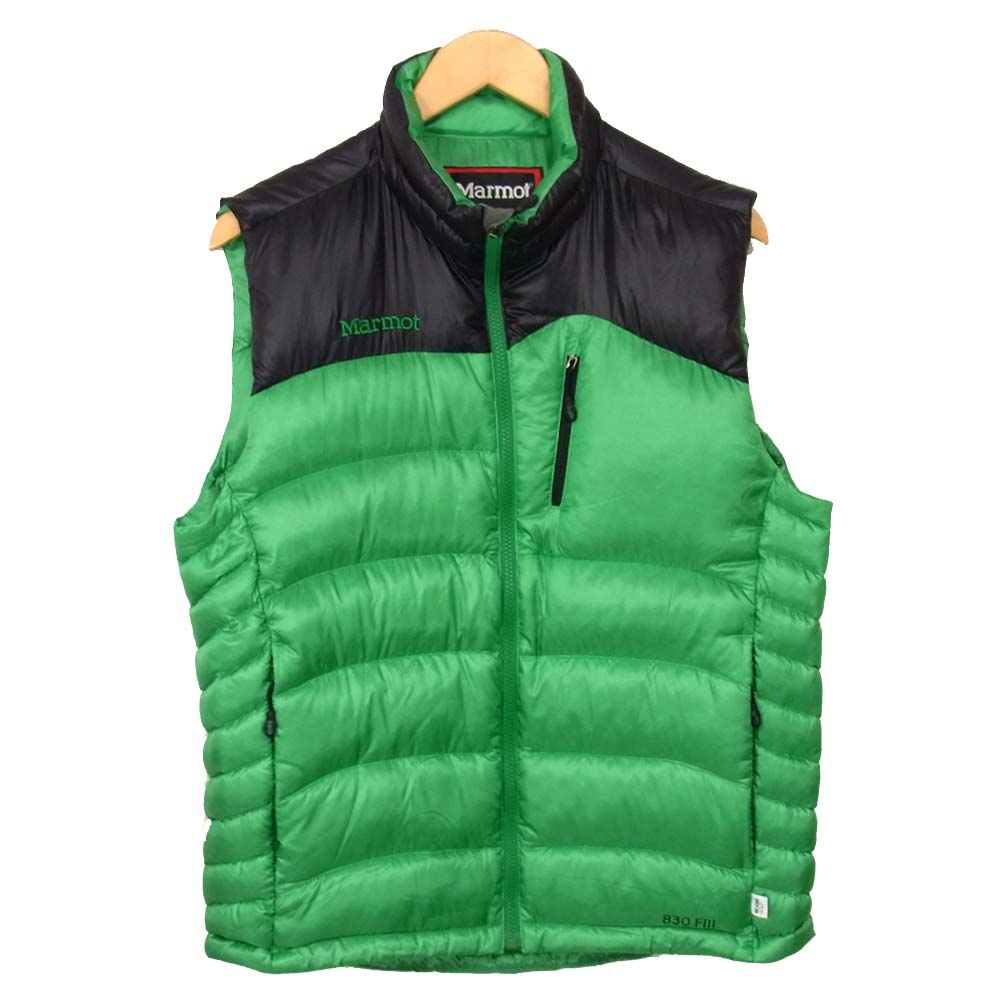 MARMOT マーモット MOD-F1015G BEAMS GOLF ビームス ゴルフ 切替 グリーン系 L【中古】