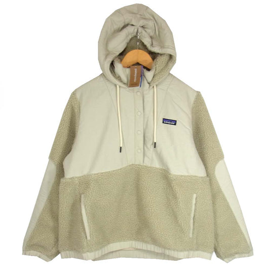 patagonia パタゴニア 22885 ウィメンズ シェルド レトロX プルオーバー ベージュ系 L【新古品】【未使用】【中古】