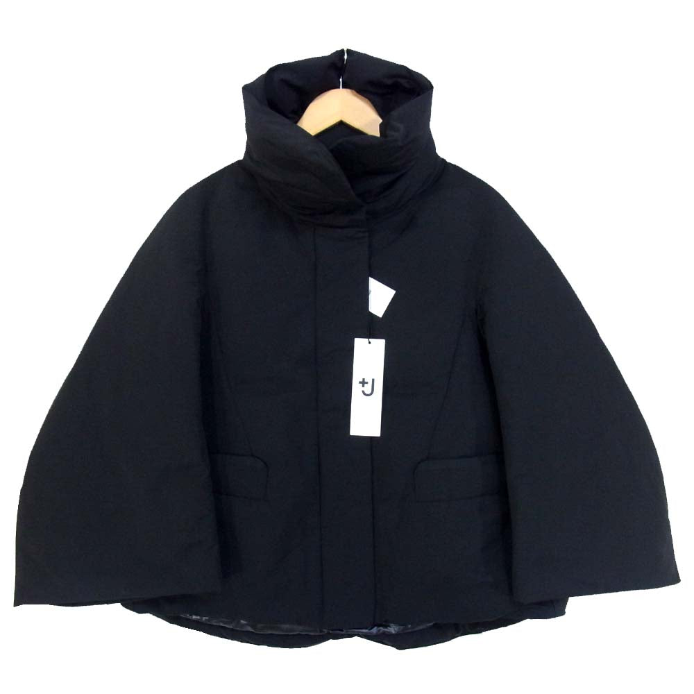 UNIQLO +J ユニクロ ハイブリッド ダウンジャケット ブラック系 M【新古品】【未使用】【中古】