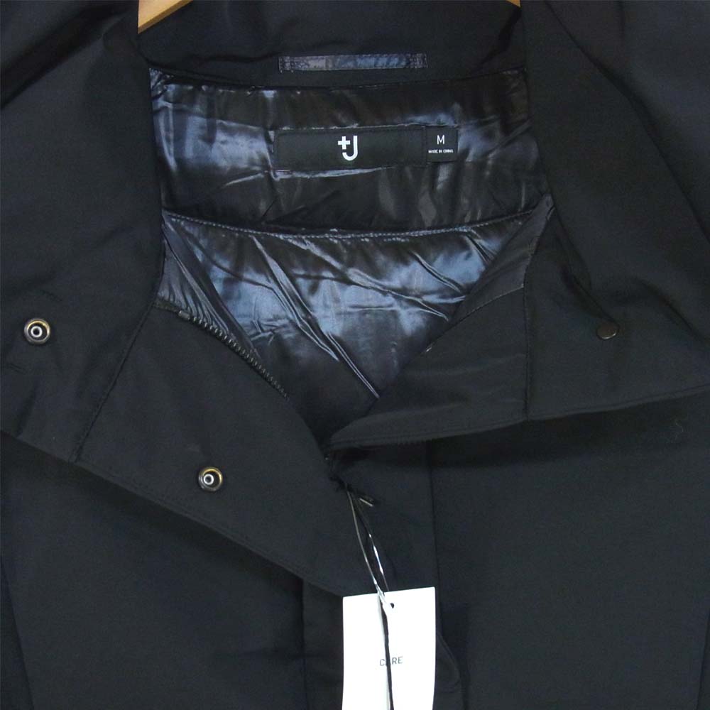 UNIQLO +J ユニクロ ハイブリッド ダウンジャケット ブラック系 M【新古品】【未使用】【中古】