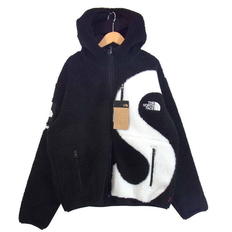 Supreme シュプリーム 20AW THE NORTH FACE ノースフェイス S Logo Hooded Fleece Jacket フリースジャケット ブラック系 S【新古品】【未使用】【中古】