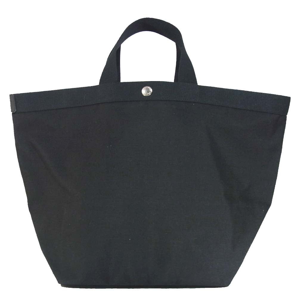 Herve Chapelier エルベ・シャプリエ 725C 舟形 トート L ノワール × ノワール × ノワール ブラック系【新古品】【未使用】【中古】